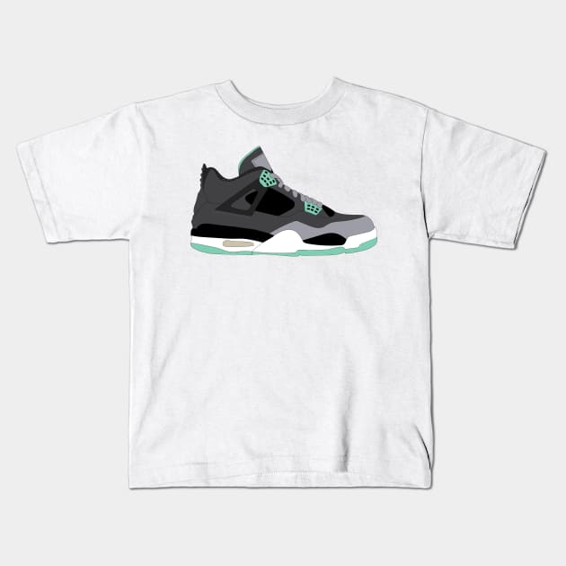 Jordans Kids T-Shirt by marissasiegel